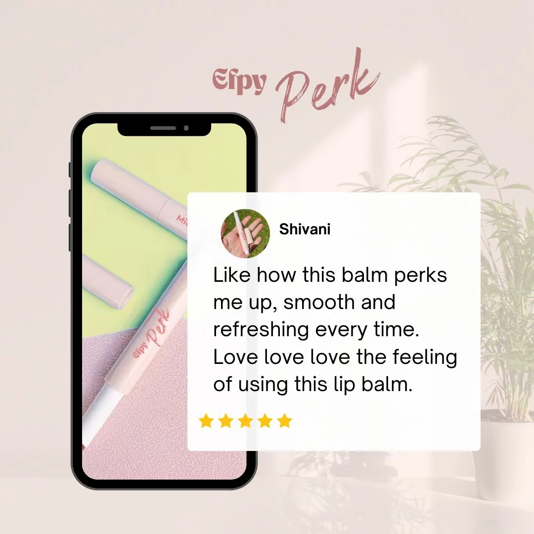 Efpy Perk micro-dose lip balm | Natural freshness & energy - Image 9